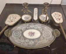 Petit Point Filigree Vanity
