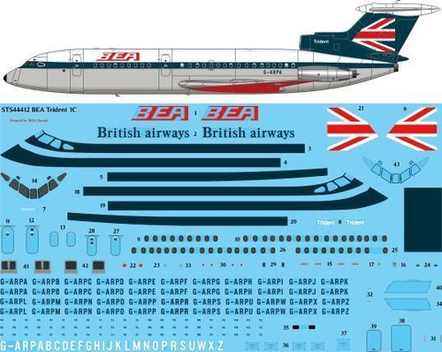 Decals sts44412 144 - decals, 1:144