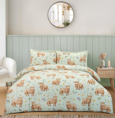 Duvet set highland cow - highland, shaggy