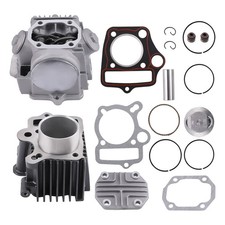 Cylinder Head Piston Gasket Engine Rebuild Kit for Honda S65 TRX70 ATC70 C70