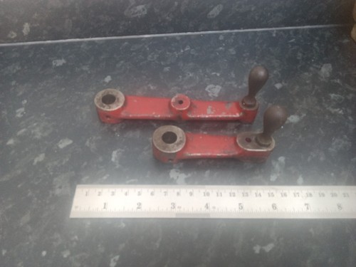 Lathe machine handles x 2 - handles,