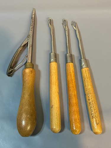Vintage rug making - x, tools