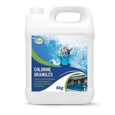 Chlorine Granules 5kg Hot Swimming Pool Spa Tub Stabilised Chemicals