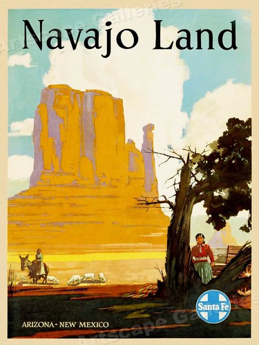 1949 santa navajo land - santa,