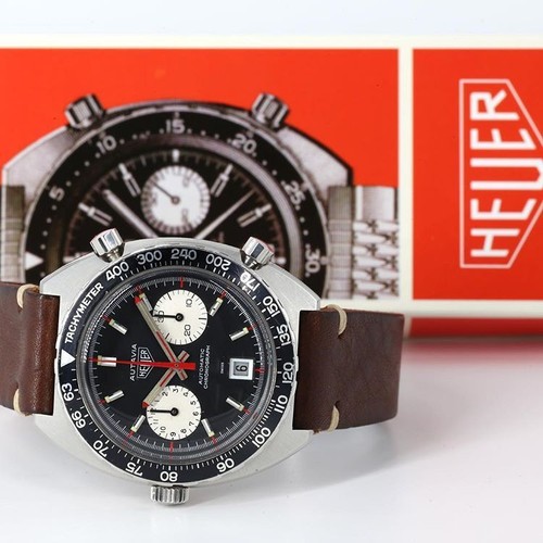 Heuer autavia 1970ies - heuer, box