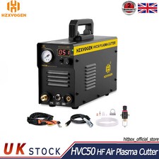 UK Plasma Cutter 50Amp Touch Pilot ARC DC Air IGBT Inverter Clean Cut Machine