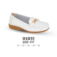 Boulevard Ladies Wide Loafers