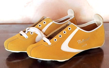 VALSPORT vintage 70s Mod Start shoes, suede and leather, with box, made Italia