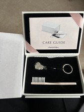 Pandora Jewellery Care Kit Cleaning Set And Key Chain/ Bag Charm