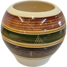Dragon Pottery Vase Rhayader
