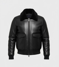 Men’s Stylish Black Leather