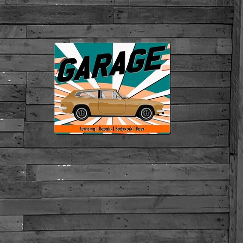 Personalised man cave metal - personalised,