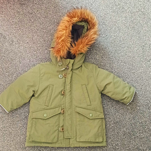 Gap baby green hooded - baby,