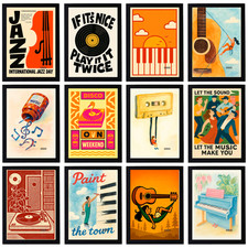 Music Poster A3 A4 A5 Artistic