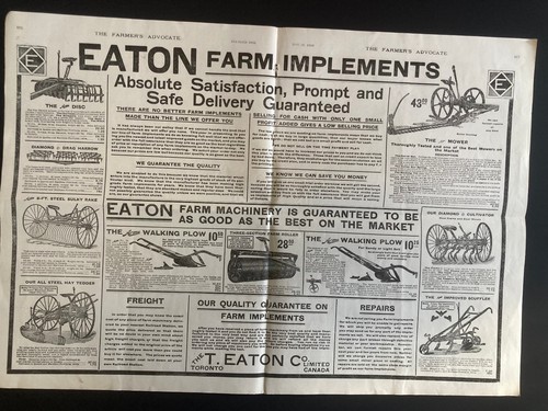 1910 eaton canada farm - 2, eaton's