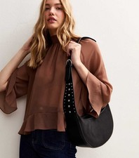 New Look Black Faux Suede