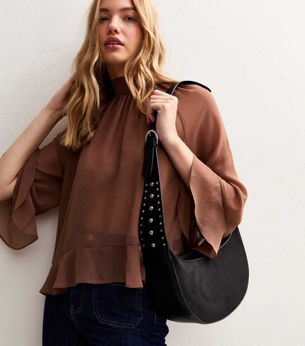 New look black - faux, suede