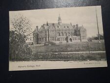 Postcard - Hymer's College, Hull (Unposted)