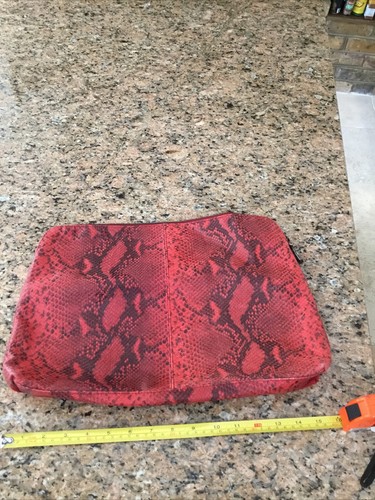 Zara red clutch - zara,