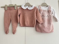 Baby Girls 0-3 Months Knitted