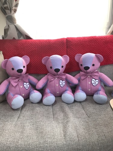 Handmade memory bears - handmade,