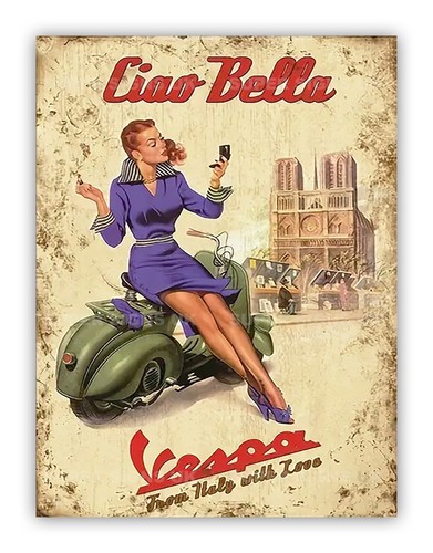 Ciao bella vespa style - vespa,
