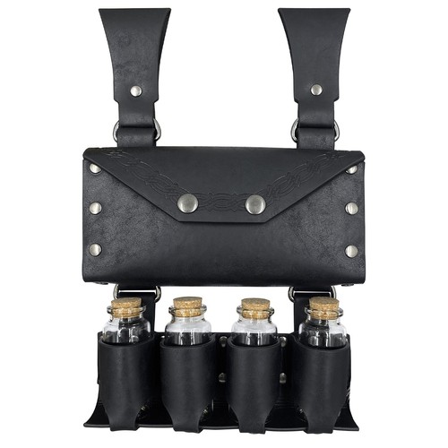 Medieval alchemy bottle waist - alchemy,