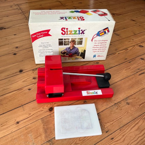 Sizzix die cutting machine - sizzix,