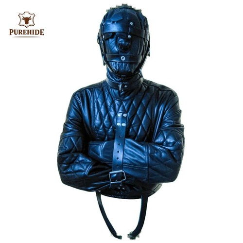 Genuine leather straitjacket - genuine,