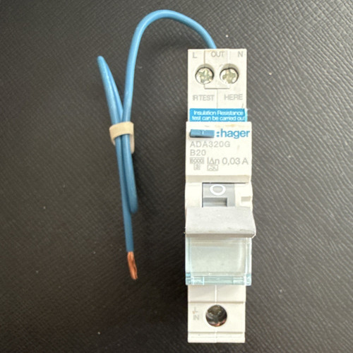 Hager ada320g rcbo type - type, 20a