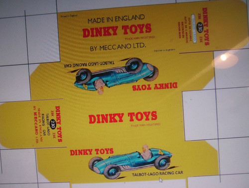 Dinky repro reproduction - dinky, box