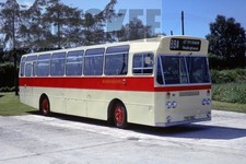 35mm Slide Hedingham & District Bedford YRT Marshall L81 YO481L 1973 Original
