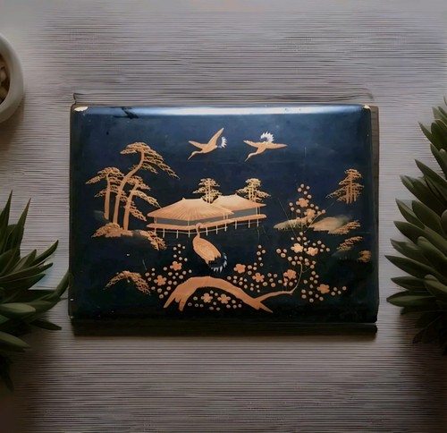 Antique 1920s japanese lacquer - 1920s,