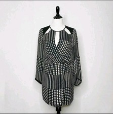 Parker Silk Houndstooth Faux