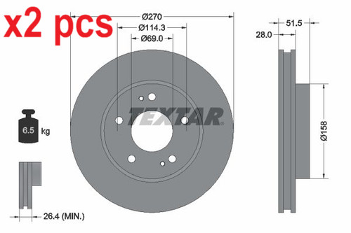 Pcs sides 92270803 - l&r,