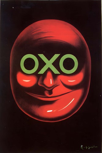 Oxo vintage poster - vintage,