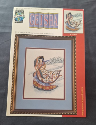 Geisha cross stitch - geisha, from