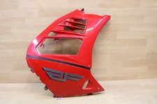 Suzuki RF 600 Right Side Fairing Panel with Louvre in Red Oem  fits 1993 - 1997