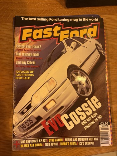 March 2001 fast ford magazine - march,