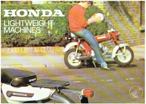 Honda pf50 pc50 c50 - honda, st50