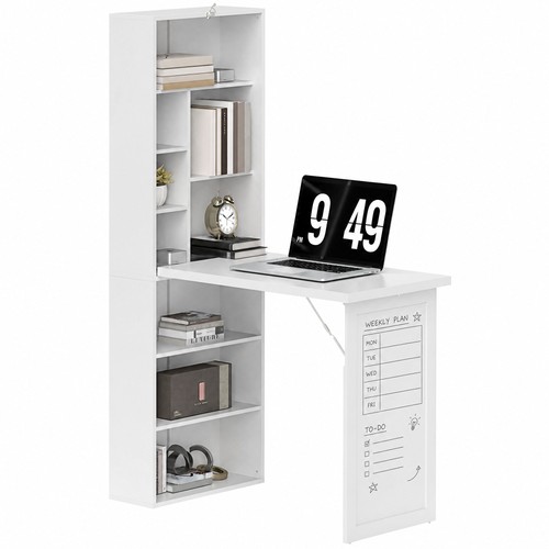 Homcom convertible desk - convertible,