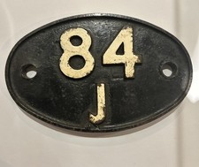 Cast Iron Shedplate 84 J Croes