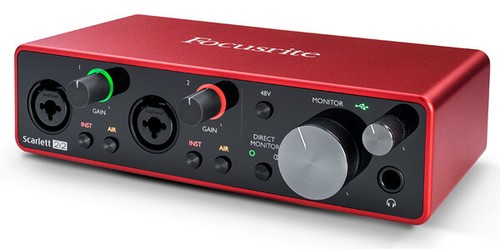 Focusrite scarlett 2i2 - scarlett,