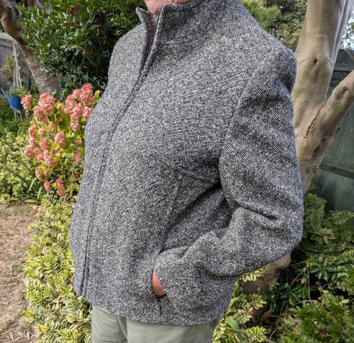 Ladies black white tweed - ladies, &