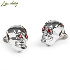 Classic chrome skull number - chrome,