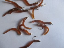 10 SILVERHEAD WORM Trout  Fly Fishing Size 10