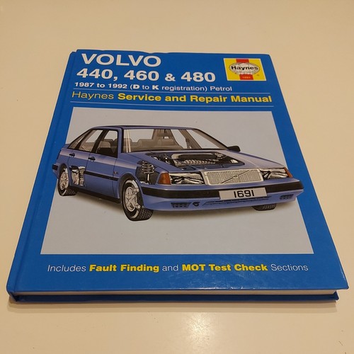 Haynes volvo 440 460 480 - volvo, 440,