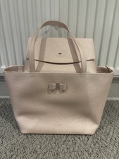 Pink Ted Baker Bow Tote Shopper Bag with Flap Bag and Dust Bag IMMACULATE