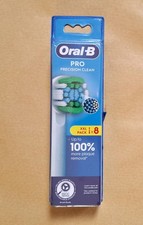 Oral-B Braun Precision Clean Replacement Toothbrush Heads - Pack of 8