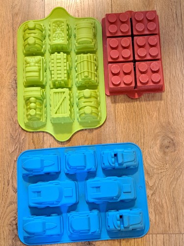 Cake moulds car train - car,, and